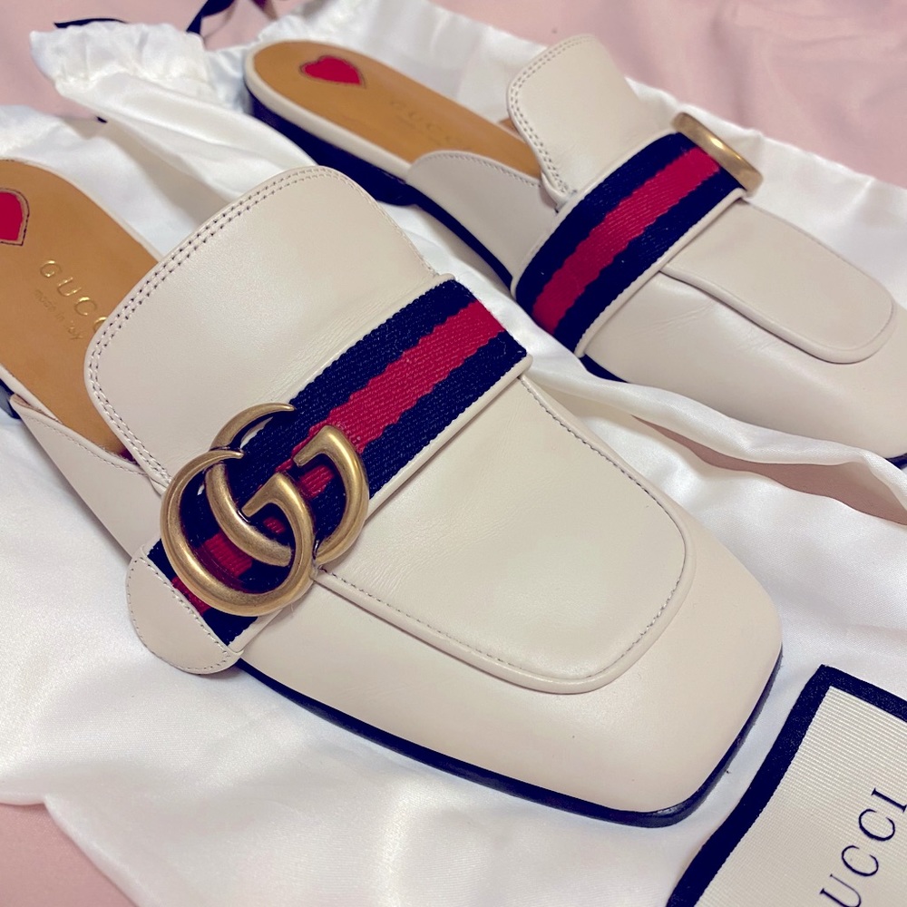 *AUTHENTIC* Gucci Women’s Peyton size 35 - Picture 1 of 11